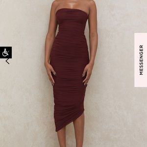 Sasha strapless dress